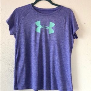 Youth XL | Under Armour | Light purple-mint green